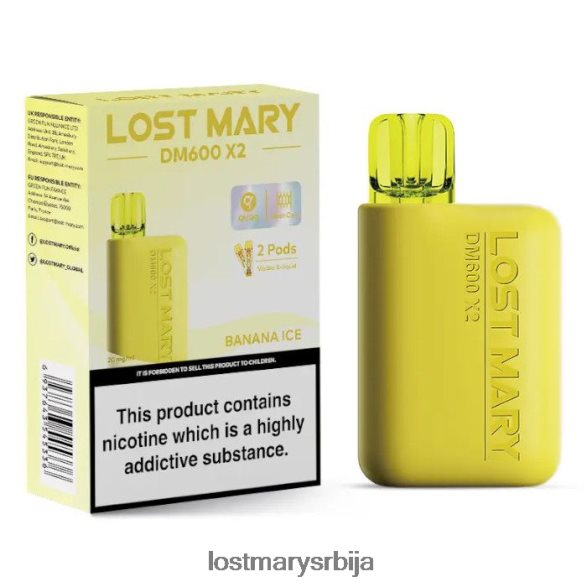 Lost Mary Sale- лост Мари дм600 к2 вапе за једнократну употребу лед од банане FRVFV4187
